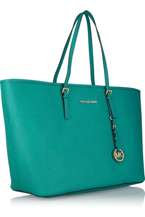 are michael kors purses leather - Michael Kors teal purse.